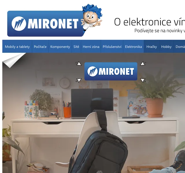 Mironet: Příslušenství Targus a notebooky HP – červen 2026 | Nuslet.cz