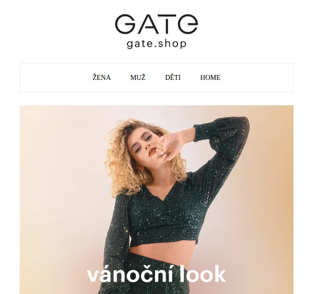 gate.shop: Vánoční look za 498 Kč – červenec 2026 | Nuslet.cz