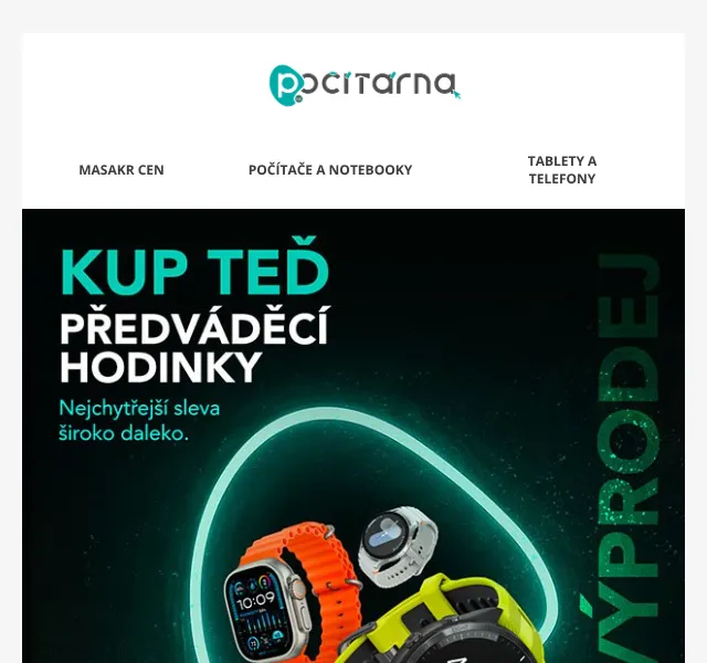 Počítárna: Apple Watch a Samsung Galaxy – až 25 % sleva | květen 2026