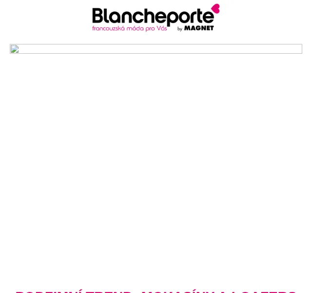 Blancheporte: mokasíny 25 % sleva – červenec 2026 | Nuslet.cz
