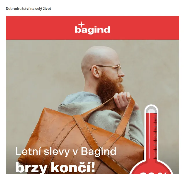 Bagind: -30 % na vše – červen 2026 | Nuslet.cz