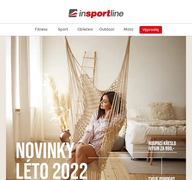 inSPORTline: letní slevy až 51 % – červen 2026 | Nuslet.cz