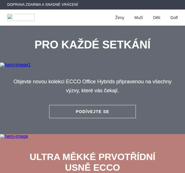 ECCO: Nová kolekce Office Hybrids – červen 2026 | Nuslet.cz