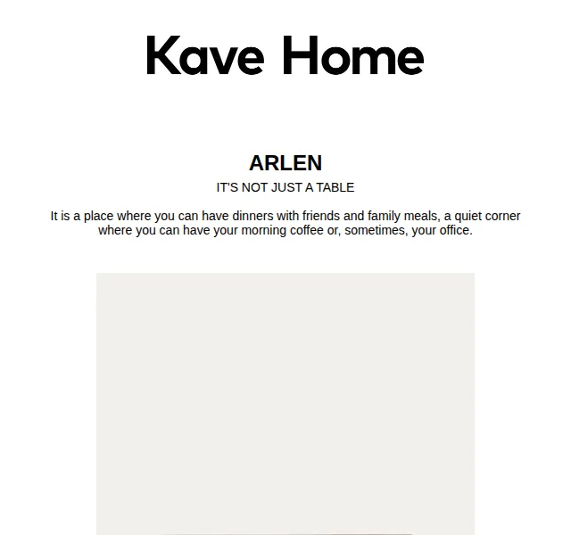 Kave Home Sale: Stůl Arlen – nová kolekce červen 2026 | Nuslet.cz