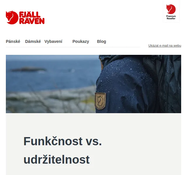Fjallraven-shop: Sleva na Keb Eco-Shell Jacket – červen 2026 | Nuslet.cz