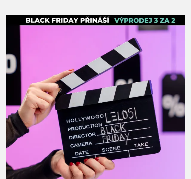 LELOSI: 3 za 2 na pyžama – Black Friday listopad 2026 | Nuslet.cz