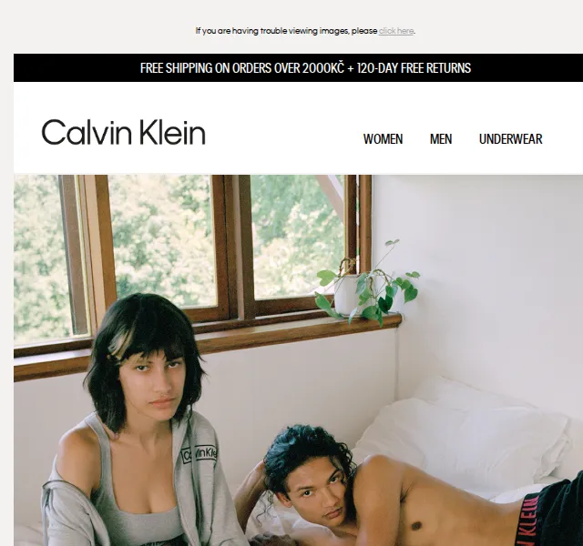 Calvin Klein: Modern Comfort Loungewear – červen 2026 | Nuslet.cz