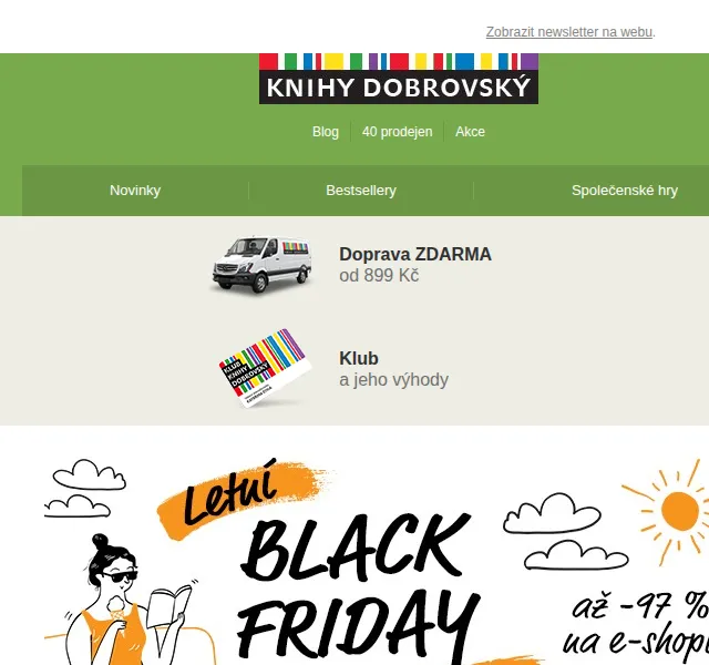 KnihyDobrovsky.cz: Slevy až 97 % v Letním Black Friday – červenec 2022 | Nuslet.cz