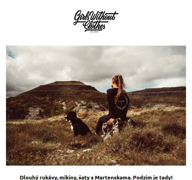 Girls Without Clothes: Podzimní kolekce – říjen 2023 | Nuslet.cz