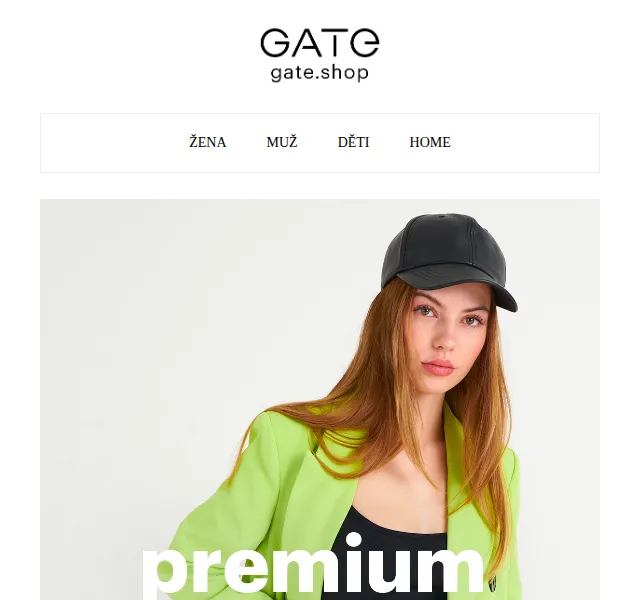 Gate.shop: Nová PREMIUM COLLECTION – červen 2026 | Nuslet.cz