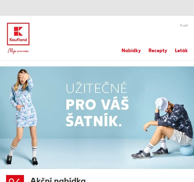 Kaufland: Oblečení za 129,90 Kč – červenec 2026 | Nuslet.cz