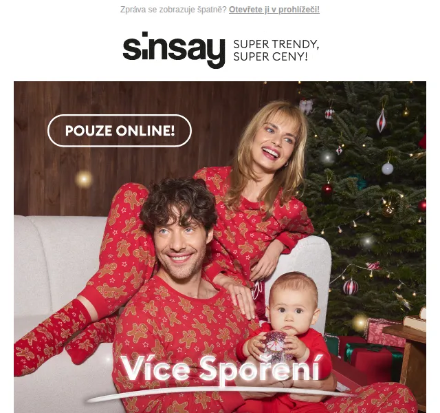 Sinsay: až -50% sleva – duben 2026 | Nuslet.cz