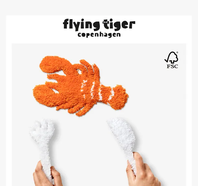 Flying Tiger Copenhagen: Hobby potřeby od 3 € – červen 2026 | Nuslet.cz
