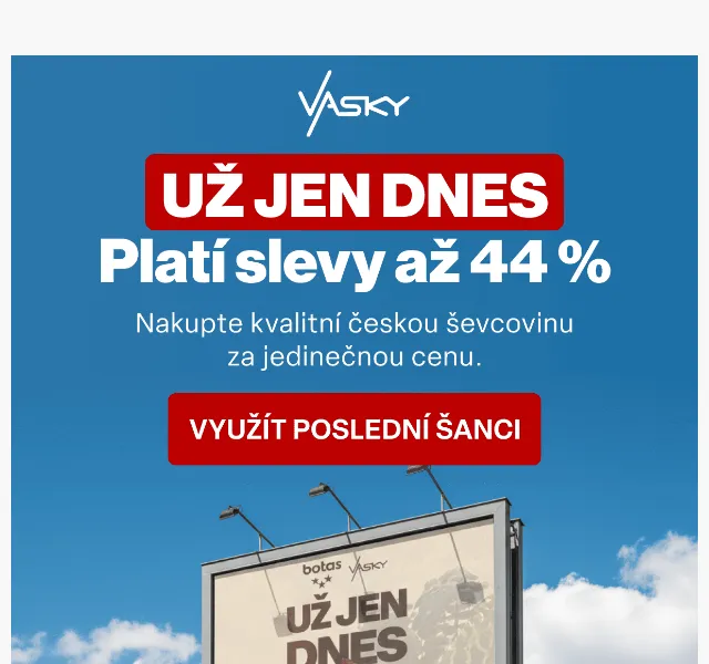 Vasky: slevy až 44 % – červen 2026 | Nuslet.cz
