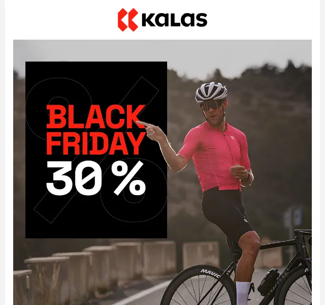 KALAS Sportswear: Black Friday slevy až 30 % – červenec 2026 | Nuslet.cz