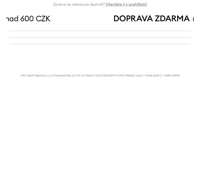 Sinsay: -15% online a -20% v prodejnách na kategorii Dítě a Hračky – červenec 2026 | Nuslet.cz