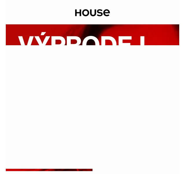 HOUSE: Výprodej až -50 % na letní módu – červenec 2026 | Nuslet.cz
