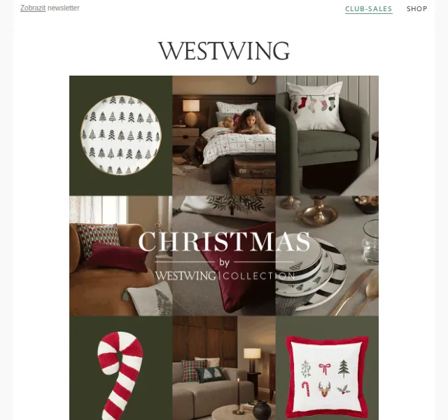 Westwing Christmas kolekce a podzimní akce – červenec 2026 | Nuslet.cz