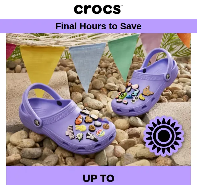 Crocs: letní výprodej až 50 % – červen 2026 | Nuslet.cz