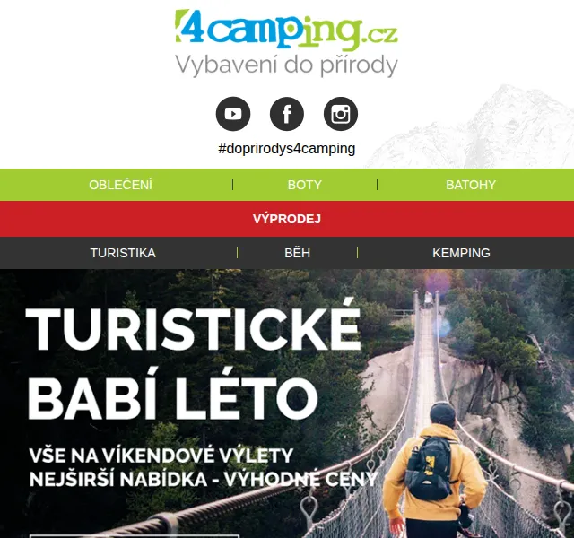 4camping: Vše na víkendové výlety – červen 2026 | Nuslet.cz