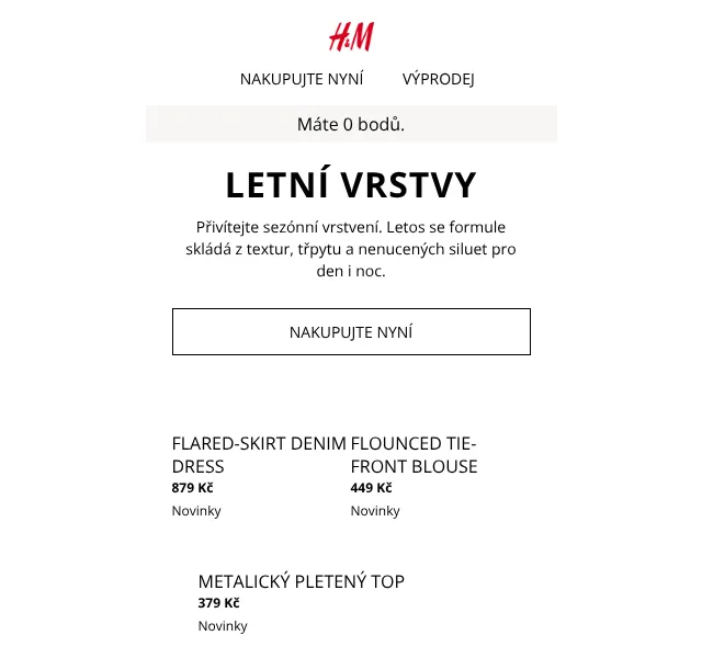 H&M Fashion: Letní vrstvy – června 2026 | Nuslet.cz