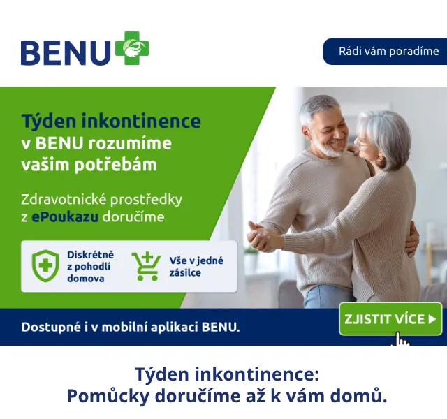 BENU E-shop: Týden inkontinence – sleva na zdravotnické pomůcky – červen 2026 | Nuslet.cz