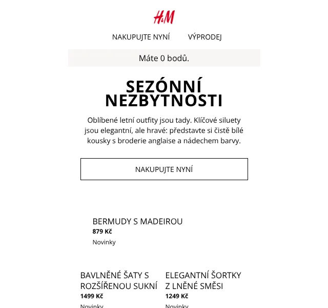 H&M Fashion: Letní nezbytnosti – červenec 2026 | Nuslet.cz