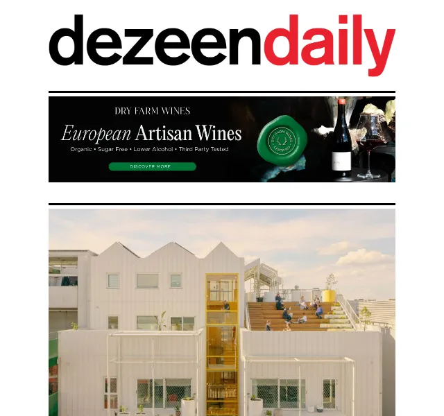 Dezeen Daily: Nejlepší dům roku 2023 – červenec 2026 | Nuslet.cz