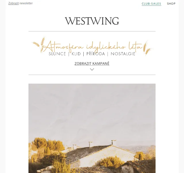 Westwing: Kolekce Cottagecore a nová kolekce – červenec 2026 | Nuslet.cz