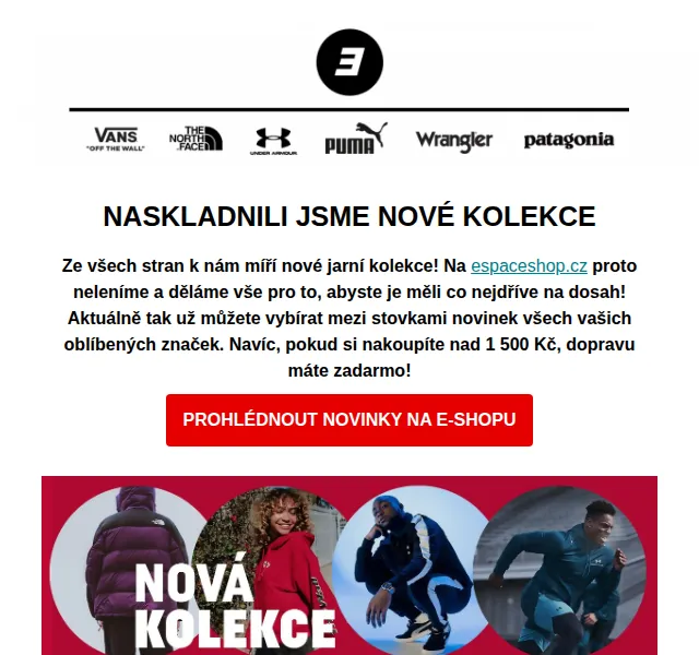 ESPACE: Nové jarní kolekce – červen 2026 | Nuslet.cz