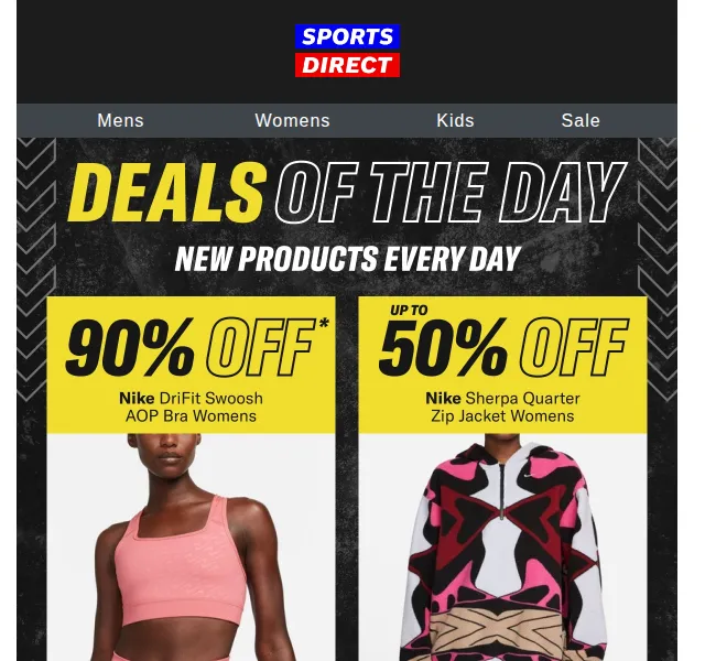 Sportsdirect.com: Nike sportovní podprsenka za 3,79 £ (90% sleva) – červen 2026 | Nuslet.cz