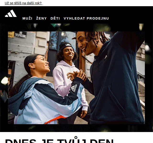 Adidas: 20% sleva k narozeninám – červen 2026 | Nuslet.cz
