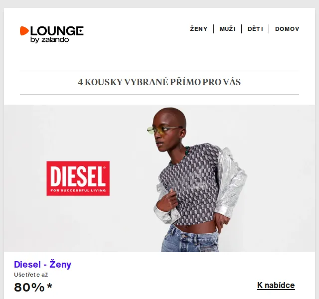 Lounge by Zalando: Diesel, Geox, Craft – letní slevy až 80 % | červenec 2026 | Nuslet.cz