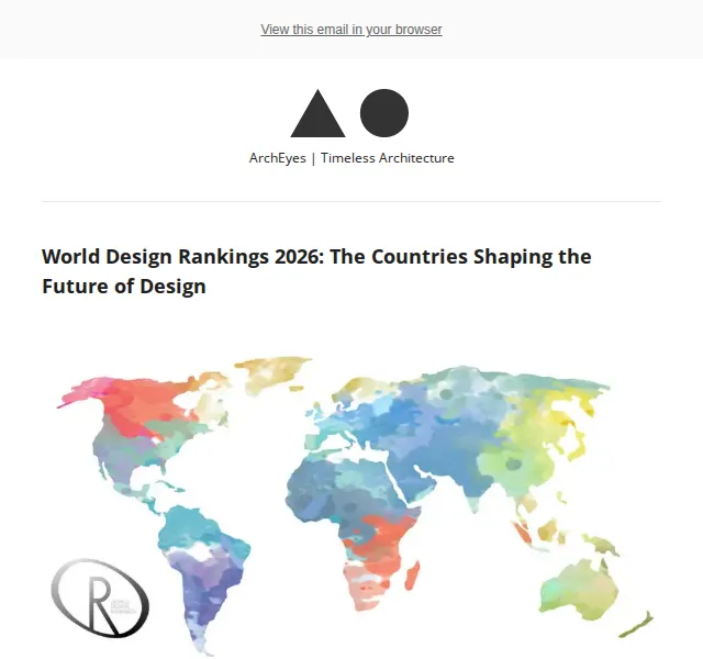 ArchEyes: Architektura a design – červenec 2026 | Nuslet.cz