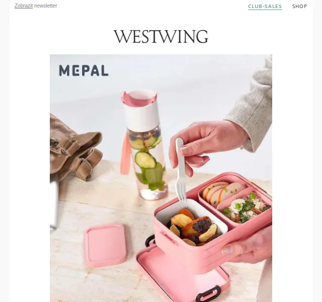 Westwing: Mepal boxy na oběd sleva – červen 2026 | Nuslet.cz