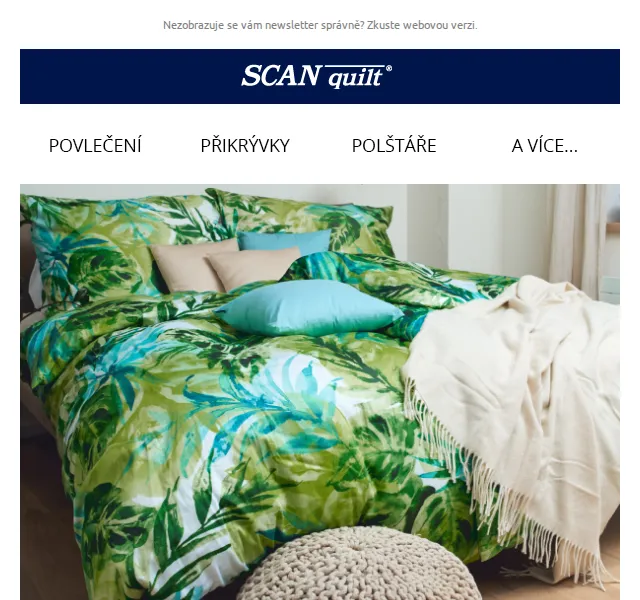 Lucie T. | SCANquilt.cz: Povlečení a bytové doplňky – červenec 2026 | Nuslet.cz