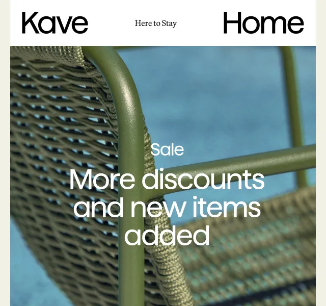 Kave Home Sale: slevy až 50 % – červen 2026 | Nuslet.cz