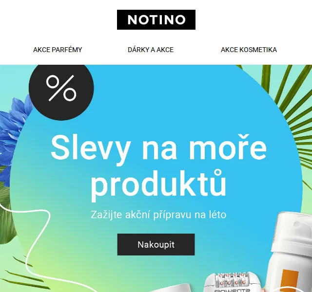 Notino: Velké slevy na letní nezbytnosti – červenec 2026 | Nuslet.cz