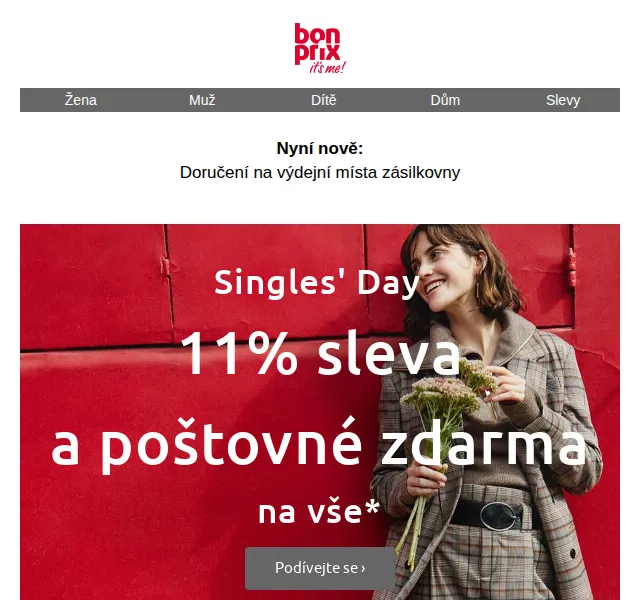 bonprix: -11% + Poštovné zdarma na vše – červen 2026 | Nuslet.cz