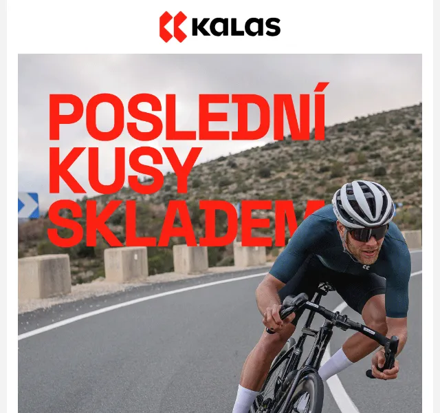 KALAS Sportswear: sleva 10-20 % na doprodej – duben 2026