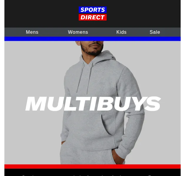 Sportsdirect.com: Multibuy akce a slevy až 60 % – červen 2026 | Nuslet.cz