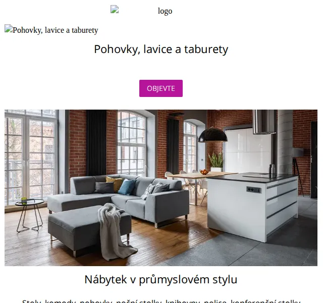 Vivre: Nábytek v průmyslovém stylu a Pohovky Kult – červenec 2026 | Nuslet.cz