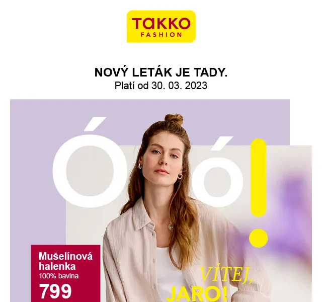 Takko Fashion: 20% sleva na letní kolekci – červen 2026 | Nuslet.cz