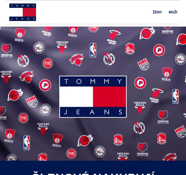 Tommy Hilfiger: Tommy Jeans & NBA – květen 2026 | Nuslet.cz