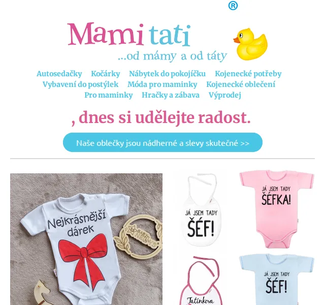 Mamitati.cz: Body Baby Nellys od 99 Kč – červen 2026 | Nuslet.cz