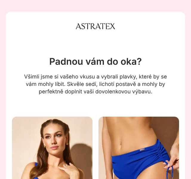 Astratex.cz: Plavky -25 % – květen 2026 | Nuslet.cz