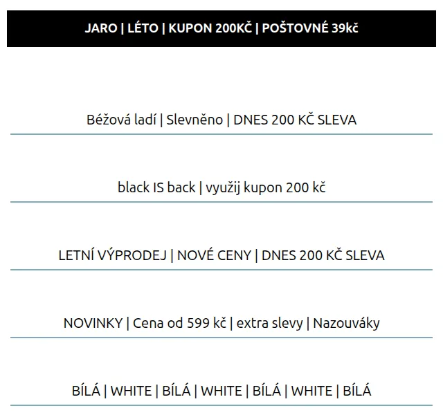 Eliteshoes: letní výprodej se slevou 200 Kč – červen 2026 | Nuslet.cz