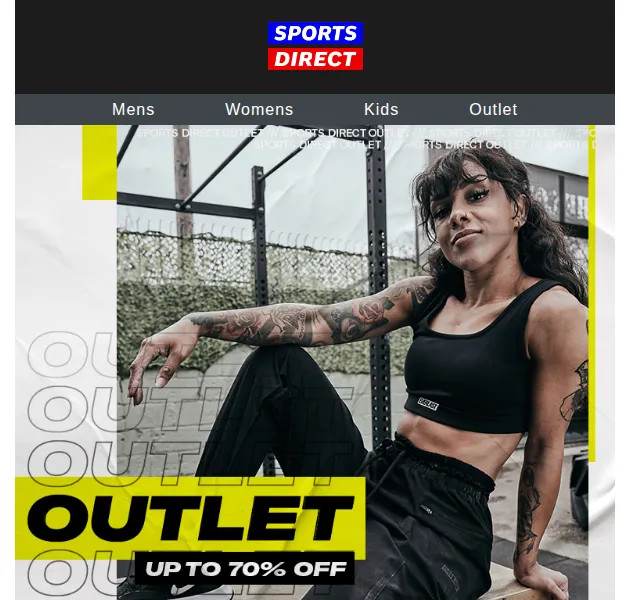 Sportsdirect.com: Outlet slevy až 70 % – červen 2026 | Nuslet.cz