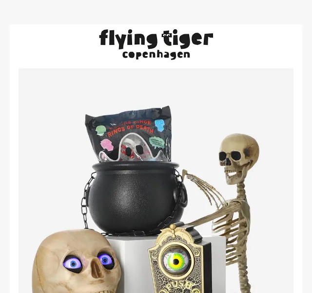 Flying Tiger Copenhagen: Halloween dekorace – červenec 2026 | Nuslet.cz