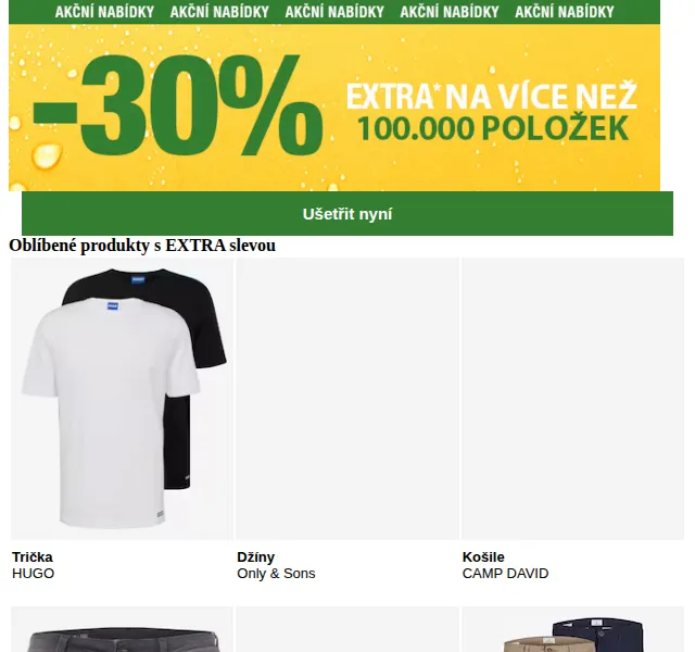 ABOUT YOU: 30% EXTRA sleva na 100 000 produktů – červenec 2026 | Nuslet.cz